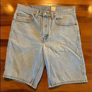 Men’s Vintage Levi’s 505 Jean Shorts Blue 32x7